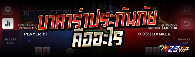 บาคาร่าประกันภัย คืออะไร 